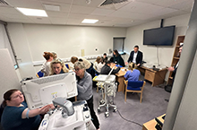 Training and collaborating with our business partners at Uniphar Medtech